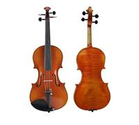 Violino Set Test Di Valutazione Professionale Del Violino Fatto A Mano Per Violino Principiante 1/4 1/2 Violini(Orange,4/4)