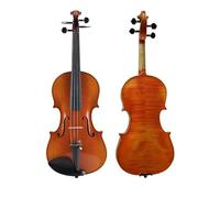 Violino Set Test Di Valutazione Professionale Del Violino Fatto A Mano Per Violino Principiante 1/4 1/2 Violini(Orange,1/2)