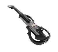 Violino Set Violino Elettrico Silenzioso 4/4 In Fibra Di Carbonio Con Custodia Per Il Trasporto Dell'arco Cavo Per Cuffie Accessori Per Il Resto Della Spalla(Set 10)