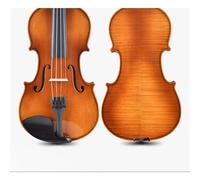 Violino Set Violino per adulti di grado principiante in legno massello puramente fatto a mano (Color : 1/2)