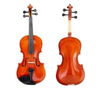 Violino Strumenti Musicali Violino Acustico Di Dimensioni Standard Fatto A Mano Per Esercitazioni E Performance Principianti Con Custodia E Archetto(1-8)