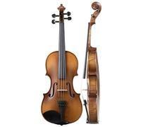 Violino Strumenti Musicali Violino Professionale Fatto A Mano Custodia Per Archetto Da 1/2 Accordatore Parti In Legno Di Acero E Abete Facile Suonare(1-2 Dark)