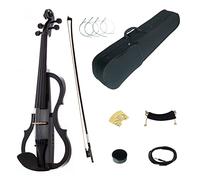 Violino Strumento Musical Professionale Per Bow And Case Handmade Violin Electric Violin Active Pick-up Violino (Color : B)