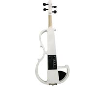 Violino Strumento Musicale 4/4 Livello Di Prestazione Professionale Per Adulti Pratica Elettrica Acustica Acero(White)