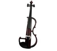 Violino Strumento Musicale 4/4 Livello Di Prestazione Professionale Per Adulti Pratica Elettrica Acustica Acero(Wine red)