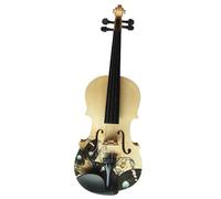 violino strumento musicale Il Violino 4/4 Con Motivo A Farfalla È Adatto Per L'esecuzione Dei Violinisti