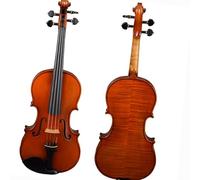 Violino Strumento Musicale Set Di Violino Fatto A Mano Accessori Per Violino Per Principianti Pannello In Legno Di Abete Europeo(1/2)