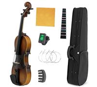 violino strumento musicale Strumento A Corde Per Violino Vintage Retrò Con Vernice Opaca Per Violino Vintage 4/4(Set)