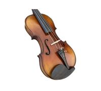 Violino Strumento musicale violino 4/4 intagliato e verniciato opaco, fatto a mano, con custodia