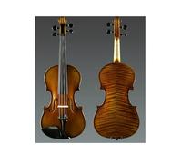 Violino Strumento per esame di grado solista di livello professionale puramente fatto a mano per violino marrone