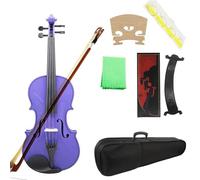 Violino Viola 4/4 Violino Principianti Professionisti Violino Acustico Strumento A Corde Set Di Violini Con Custodia E Accessori Per Arco(B)