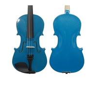 Violino Violino 4/4 1/2 1/4 1/8 Acustico Per Principianti Con Custodia Archetto Spalliera Sordina E Corde(Size 1/2)