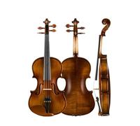Violino Violino 4/4 3/4 1/2 1/4 1/8 Retro Principiante In Legno Massello Fatto A Mano Violino Strumento A Corde Set di Violino (Color : 1/2)