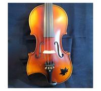 Violino Violino 4/4 Bellissimo Intarsio E Scultura Modello Squisito Incisione In Legno Massello Violino Violino