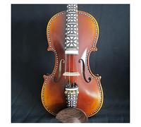 Violino Violino 4/4 Di Professione Gioca Quattro Raffinati Sintonizzatori Vecchio Abete Superiore Con Il Grano Uniforme Violino