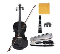 violino Violino 4/4 Popolarizza Il Pannello In Acero Violino Per Principianti Studio Della Lezione Di Musica Con Abito Da Violino Nero (Color : Violin Set)