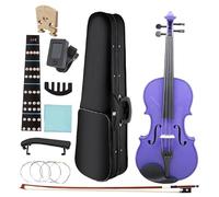 Violino Violino 4/4 Set Violino Viola Con Custodia Accessori Per Poggiaspalla Con Corda Per Arco Adatti Ai Principianti(SET2)