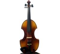 Violino Violino 5 corde 4/4 intaglio professionale in legno massello fatto a mano con scatola