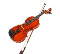 Violino Violino acustico 4/4 3/4 1/8 1/4 1/2 Principiante in legno massello con custodia Corde per arco Set completo Accessori Violino (Color : 1/4)