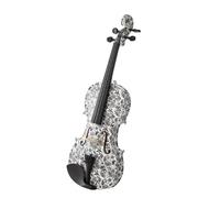 Violino Violino Acustico 4/4 Fatto A Mano, Parte Superiore In Abete Massiccio Qualità Del Suono Durevole E Unica, Trasparente