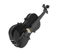 Violino Violino acustico nero 1/8 con custodia e arco Accessori per violino per principianti