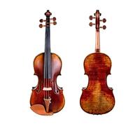 violino Violino Acustico Realizzato A Mano Verniciato A Mano 4/4 Violino A Grandezza Naturale (Color : 04)