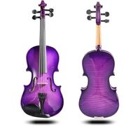 Violino Violino Acustico Violino Viola Adatto per Pratica d'Esame per Principianti Violino (Dimensioni: 1/2),Viola,45295