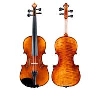 Violino Violino antico in legno massello fatto a mano europeo per principianti adulti (Color : 4/4)