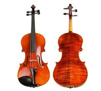 Violino Violino da suonare in legno massello di abete rosso fatto a mano per uso scenico per adulti (Color : 1/2)