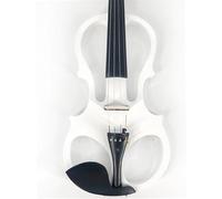 Violino Violino Elettrico 4/4 Violino Elettronico Per Pratica Professionale Universale Per Principianti Bianco