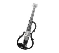 Violino Violino elettrico 4/4 violino professionale senza testa in carbonio con custodia per il trasporto dell'arco cavo per cuffie accessori per il resto della spalla