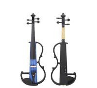 Violino Violino elettrico con pannello in acero Set di violino elettrico con accessori per custodia Violino elettrico professionale per esercitarsi