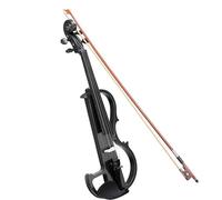 Violino Violino Elettrico Full Size In Legno Massello Suono Fluido Non Fastidioso Ponte In Legno Brasiliano KIT