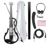 Violino Violino Elettrico Professionale In Carbonio Senza Paletta Con Archetto Cavo Poggiaspalla Custodia Per Il Trasporto(Electric Violin Set)