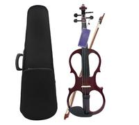 Violino Violino Elettrico Silenzioso 4/4 Con Custodia Per Archetto Cavo Cuffie Poggiaspalla Accessori In Lega Di Alluminio