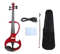 Violino Violino Elettrico Silenzioso Con Bel Suono Realizzato A Mano Include Custodia E Archetto Adatto Per Esercitarsi(3/4)