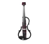 Violino Violino elettrico Violino elettrico professionale in fibra di carbonio con poggiaspalla Cuffie Strumento a corde per principianti