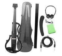 Violino Violino Elettroacustico Silenzioso 4/4 Violino Elettrico Professionale In Carbonio Con Accessori Per Violino(SET2)