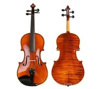 Violino Violino fatto a mano a livello di conservatorio con fondo in acero modellato (Color : 1/2)