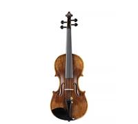 Violino Violino fatto a mano in legno massello modello naturale tavola singola violino per adulti (Color : 1/4)