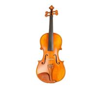 Violino Violino In Acero Con Motivi Fatti A Mano Giallo A Grandezza Naturale Con Custodia E Archetto Adatto A Principianti E Amanti Del Violino(1/2)
