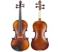 Violino Violino in compensato per esercitazione in compensato con motivo tigre per principianti (Color : 4/4)