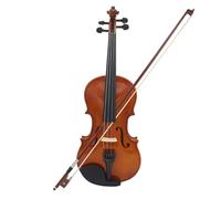 Violino Violino In Legno Massello A Grandezza Naturale Colore Chiaro Naturale Suono Chiaro Qualità Del Suono Principiante Adulto Che Suona Il Violino(4/4)