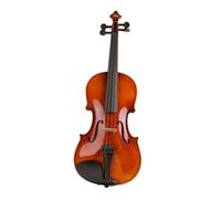 Violino Violino In Legno Massello A Grandezza Naturale Qualità Del Suono Rosso Chiaro Adatto Ai Principianti Del Violino Per Imparare Ed Esercitarsi(1/8)