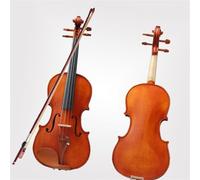 Violino Violino In Legno Massello Completamente Fatto A Mano Finitura Opaca Buona Qualità Del Suono(3/4)