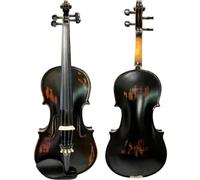 Violino Violino In Legno Massello Fatto A Mano Con Custodia E Archetto Uno Strumento Musicale Professionale(1-4)