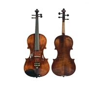 Violino Violino in legno massello fatto a mano per adulti per esercitarsi e imparare il violino per principianti (Color : 1/4)