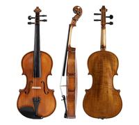 Violino Violino in legno massello per principianti Esame di grado professionale Performance Violino per principianti per bambini (Color : 3/4)