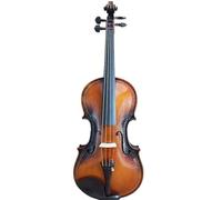 Violino Violino Intagliato A Mano 4/4 3/4 Tavola Intera In Legno Massello Violino Marrone Violino Professionale Con Accessori Per Arco