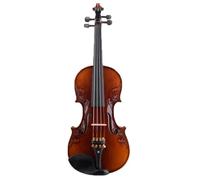 Violino Violino intagliato europeo fatto a mano in legno massello retrò per adulti